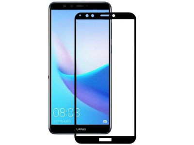 محافظ صفحه نمایش 6D فول گلس تمام چسب مناسب برای گوشی موبایل هواوی Y9 2018